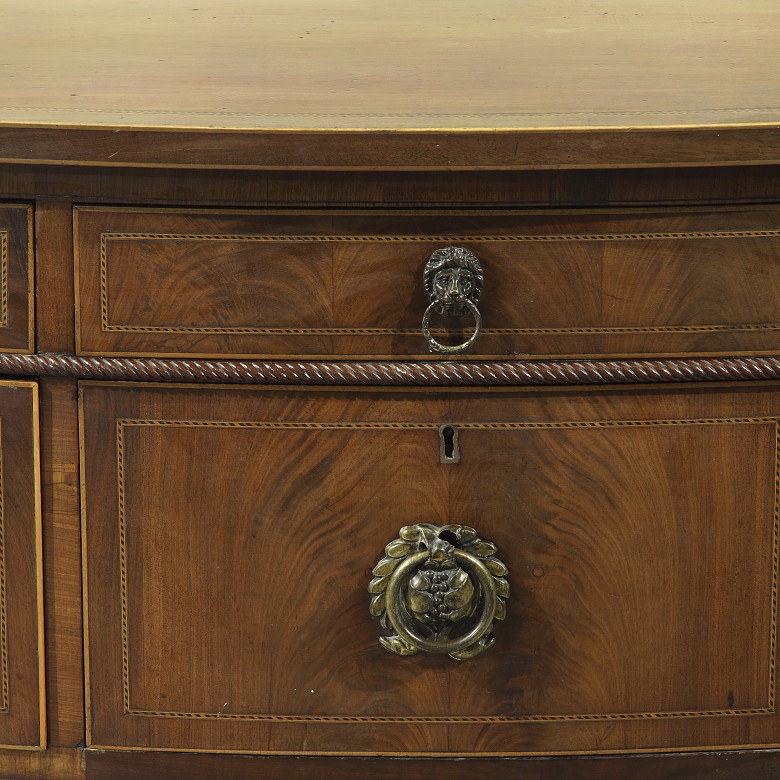 Mahogany sideboard, George III, 19th century - 4