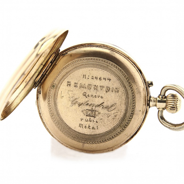 Reloj de bolsillo Geneve Remontoir, ca.1900 - 2