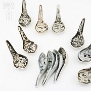 13 cucharas de porcelana china, S.XIX - 1
