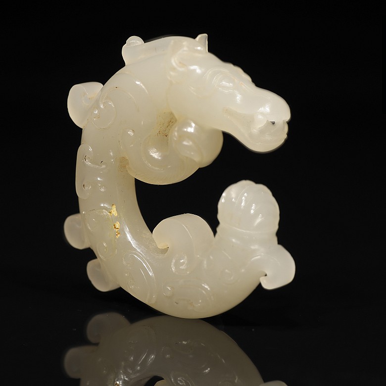 Dragón de jade blanco, dinastía Han del este