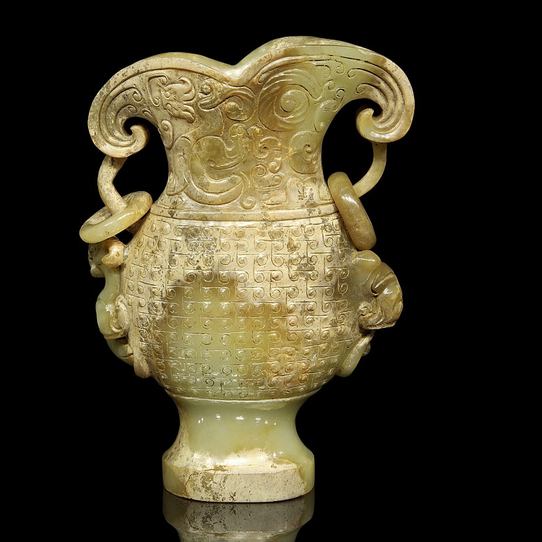Copa de jade, dinastía Han occidental