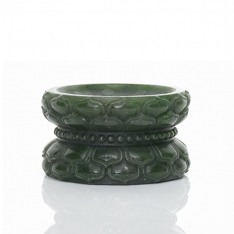 Small jade censer, 20th century