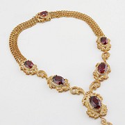 Faller dressing Ruby red and gold - 10