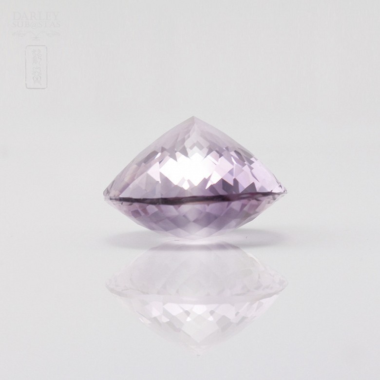Natural amethyst very transparent deep violet color, of 57.47 cts - 3