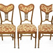 Conjunto de butacas y sillas, S.XX