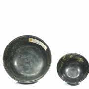 Dos cuencos de jade, S.XX - 1