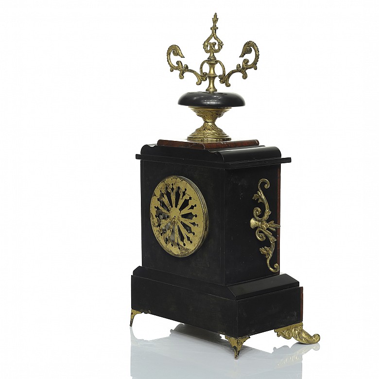 Desk clock, Napoleon III, 19th century