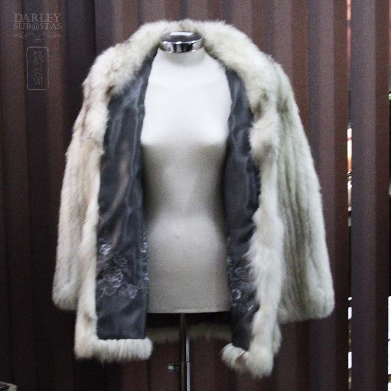 Arctic fox fur coat - 5