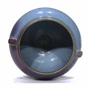 Vasija de cerámica vidriada, estilo Yuan, S.XX - 6