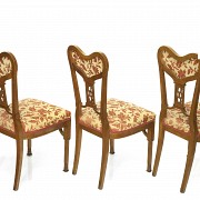 Conjunto de butacas y sillas, S.XX