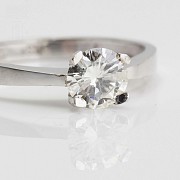 Solitaire diamond 0.70cts - 7