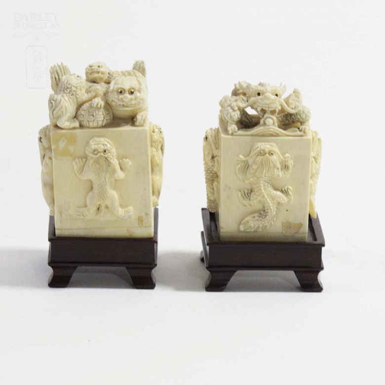 Ivory Chinese Seals