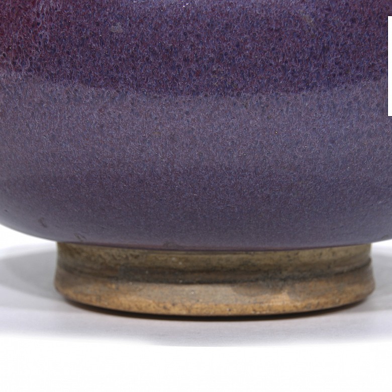 Vasija de cerámica vidriada, estilo Yuan, S.XX - 8