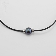 Necklace Pearl sterling silver, 925 - 2
