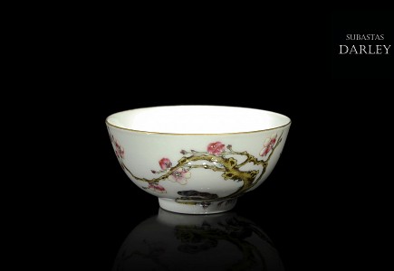 Cuenco chino de porcelana, S.XX