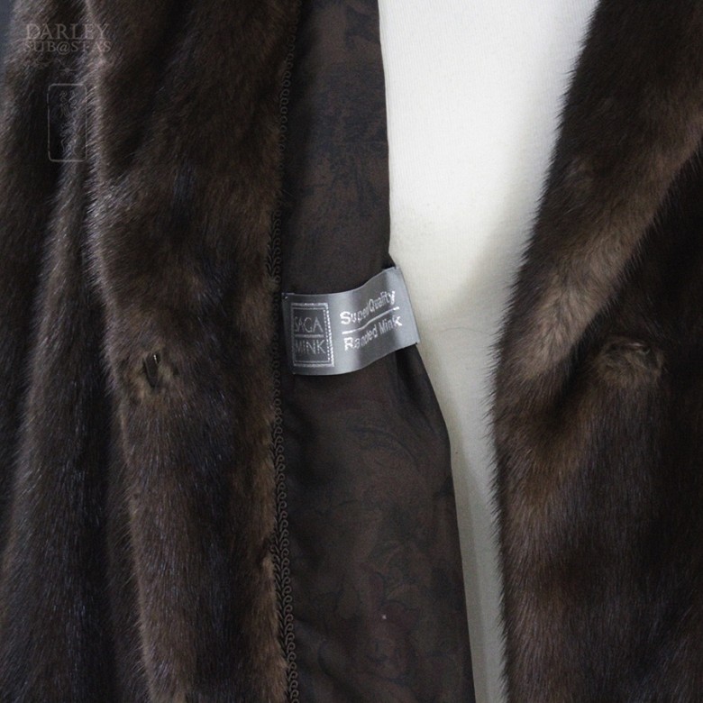 Dark mink coat - 6