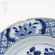 Tres platos antiguos Chinos siglo XVIII - 6