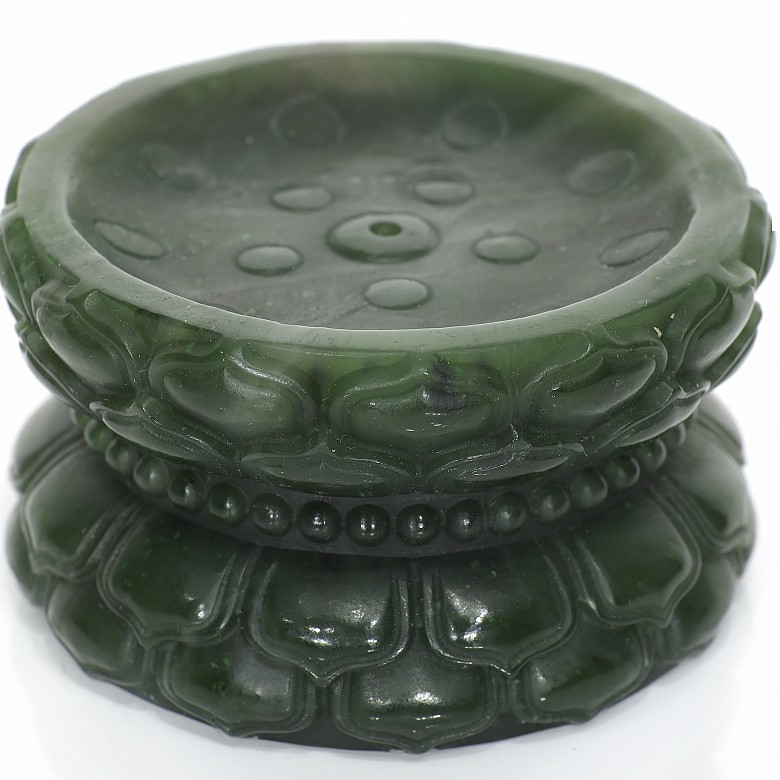 Small jade censer, 20th century