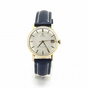 Reloj de pulsera, Omega Seamaster de oro de 18k, años 60.