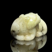 Jade lion, Qing dynasty