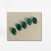 Five Brazilian Emeralds - 2