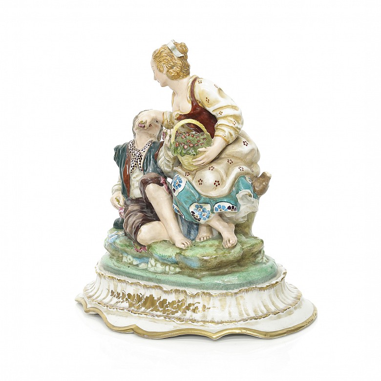 German porcelain figure, 20th century - 4