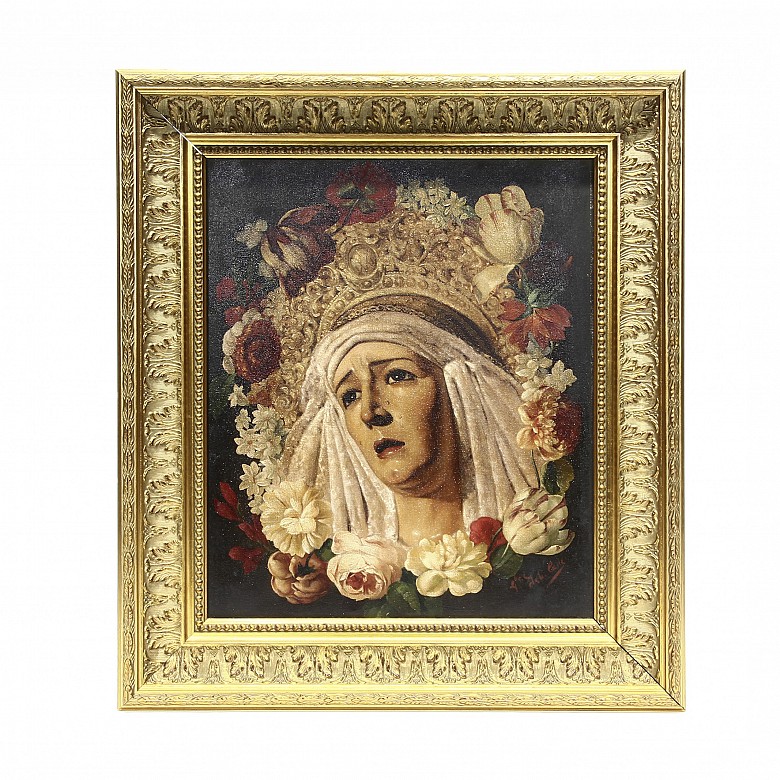 Juan Ángel González de la Calle (1956) “Virgen de la merced”