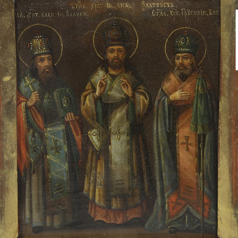 Icono ortodoxo, S.XIX 