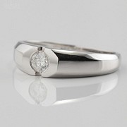Beautiful diamond solitaire with 0.19cts - 1