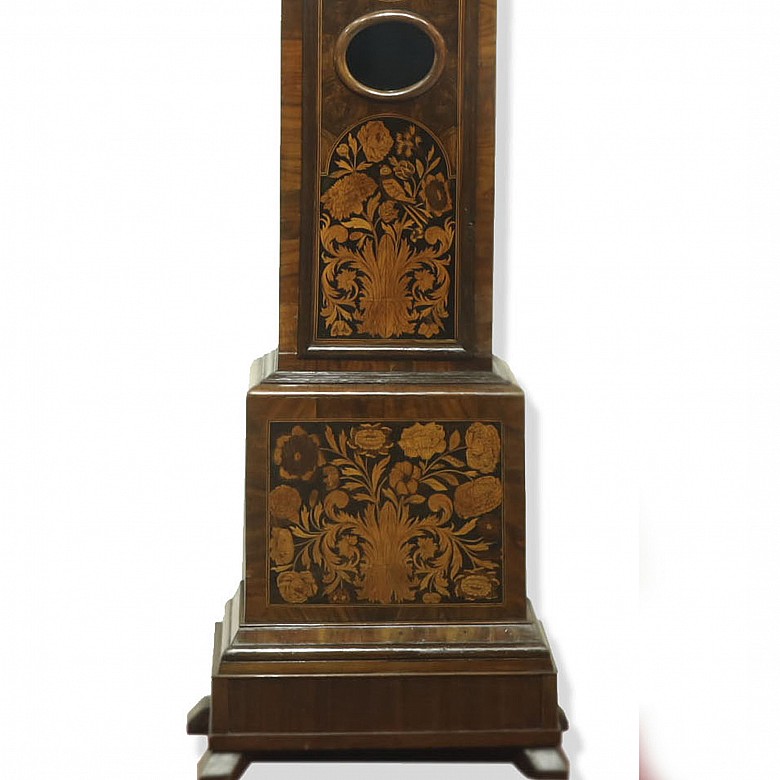 Reloj de caja alta inglés, S.XVII - XVIII