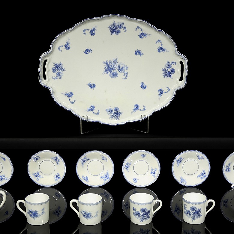 Porcelain tea set, Vienna, 20th century