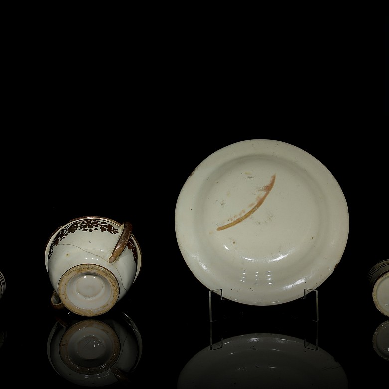 Lote de cerámica de Manises, S.XIX