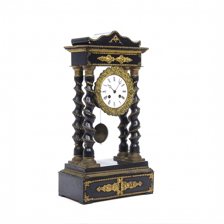 Reloj de sobremesa, Napoleón III, Francia, s.XIX