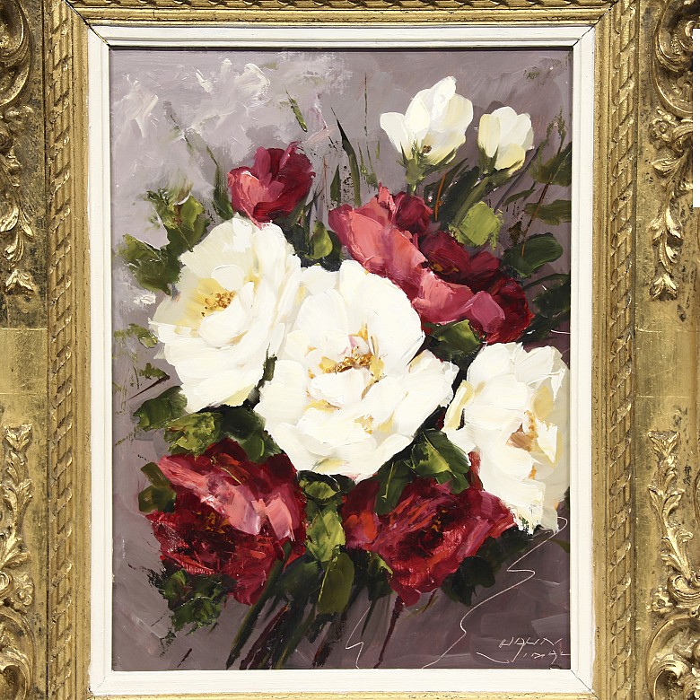 Hahn Vidal (1919) “Bouquet”, 1989