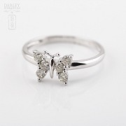 Butterfly design ring.