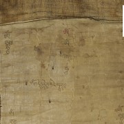 Tibetan silk thangka, Qing dynasty.