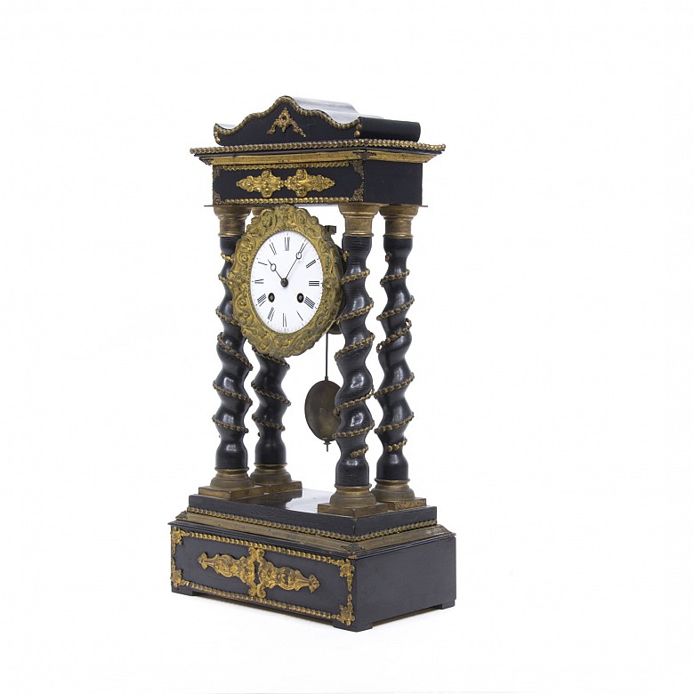 Reloj de sobremesa, Napoleón III, Francia, s.XIX