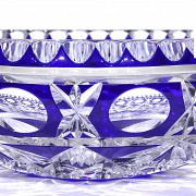 German glass bowl, Nordböhm, 20th century