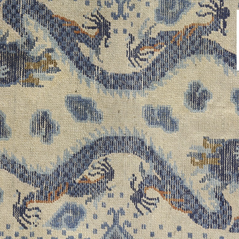 Chinese rug, late 19th century.