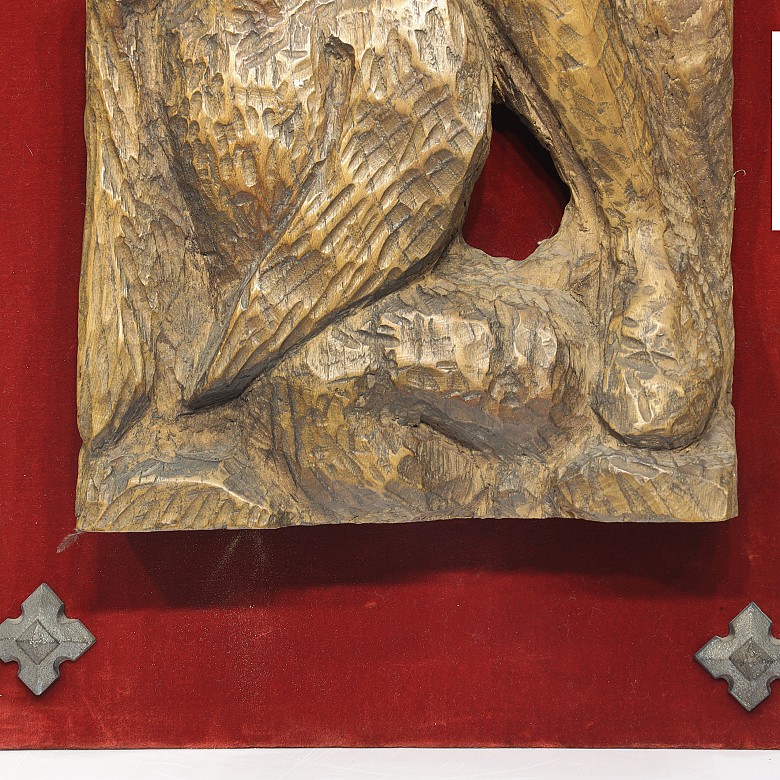 Decorative carving in medieval style, 20th century