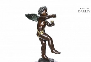 Gran escultura decorativa “Ángel”, s.XX