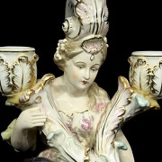 German porcelain candelabra, 20th century - 4