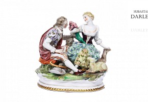 Porcelain figure, Hispania, 