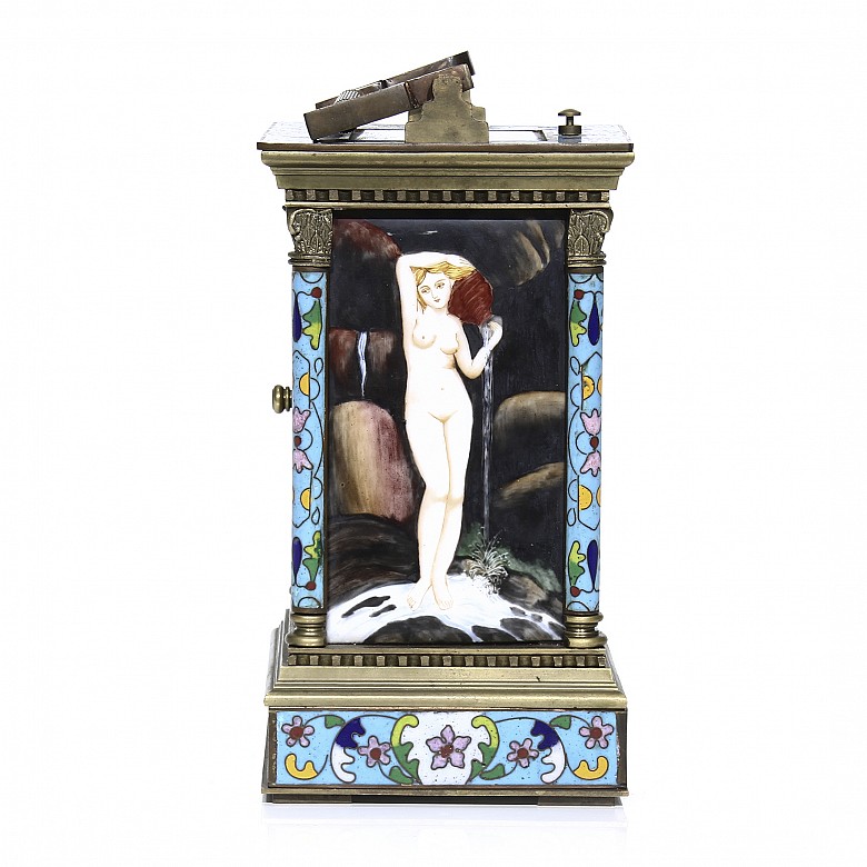Reloj de viaje francés, med.s.XX