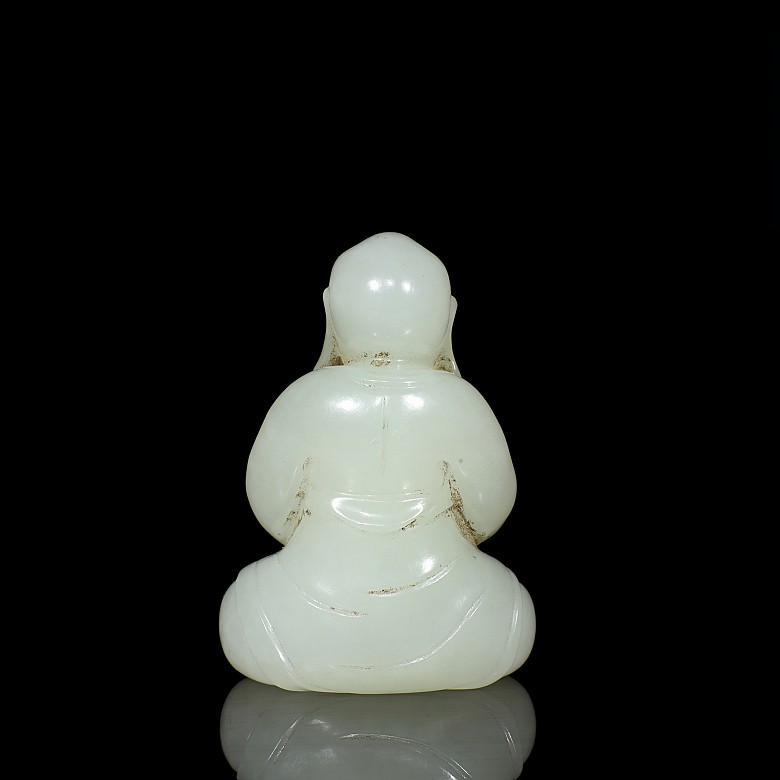 Jade carved figure 