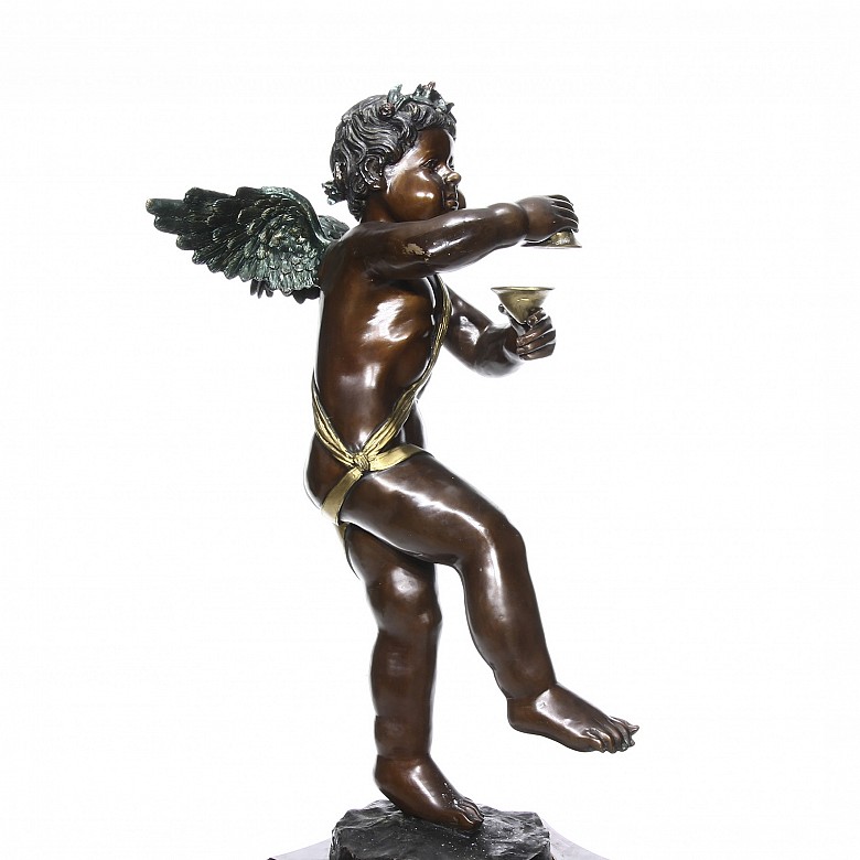 Gran escultura decorativa “Ángel”, s.XX