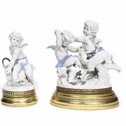 Two Algora porcelain figurines, 20th century - 4