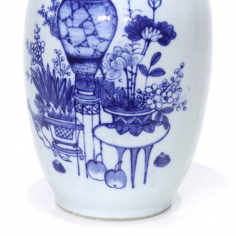 Ceramic vase with openwork ears, 19th century - 20th century - 5