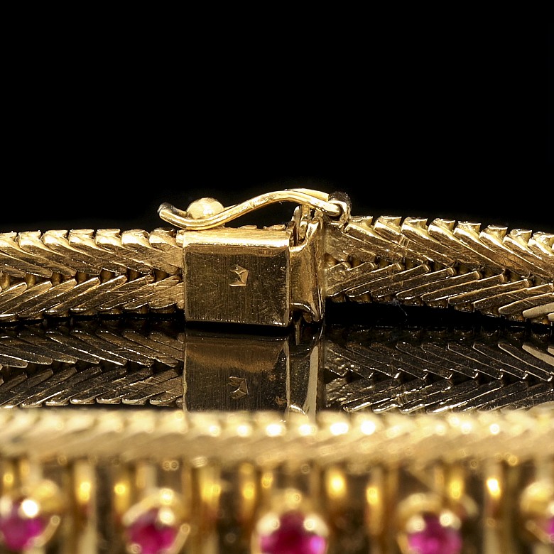 Bracelet in 18k yellow gold - 5