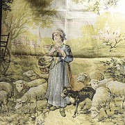 Tapiz Mujer con ovejas - 3